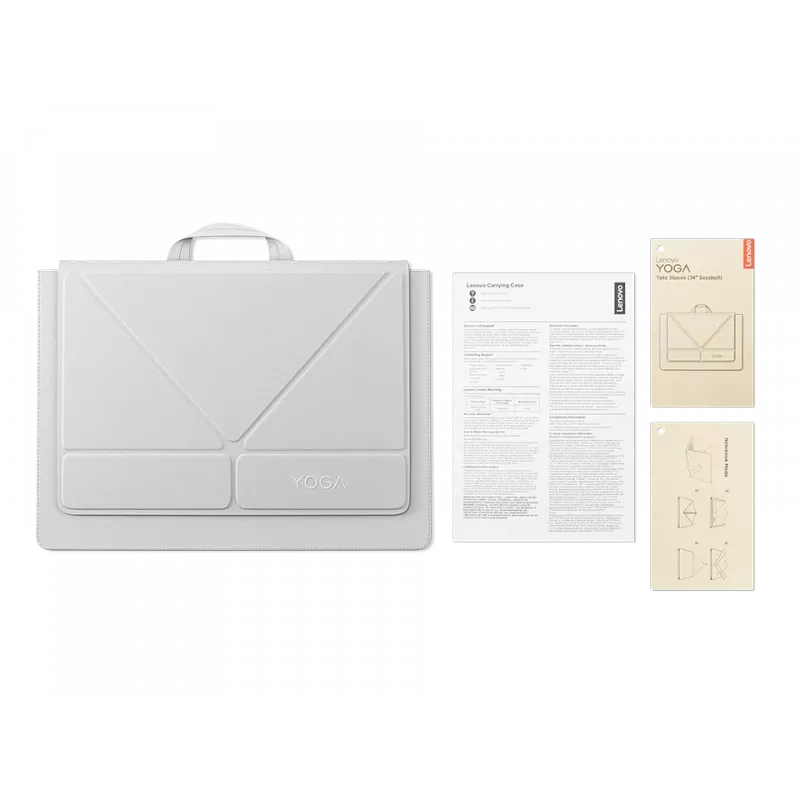 Lenovo Yoga Tote Sleeve | Piemērots līdz 14 collu izmēram | Uzmava | Seashell