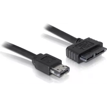 SATA kabelis DeLOCK eSATAp Slimline SATA 13pin 0,5 m