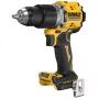 Pistoles roktura urbjmašīna DeWalt DCD805NT-XJ — 18 V bezsuku motors, 2000 apgr./min, 90 N·m, 13 mm patrona, 1,34 kg