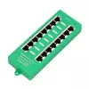 Extralink Gigabit PoE inžektors 8 portu aktīvais, 8 porti Gigabit 802.3at/af, režīms A