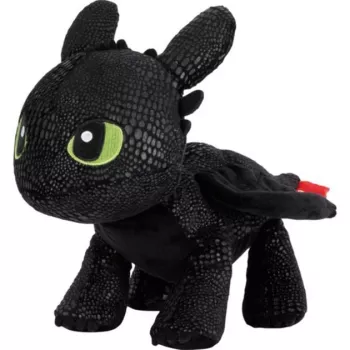Dragons - Toothless, plīša rotaļlieta 30 cm