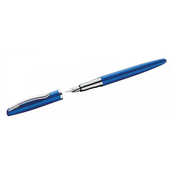 Strūklaka Pelikan Jazz Noble Elegance P36 Kārtridžu uzpildes sistēma Zila Sudraba