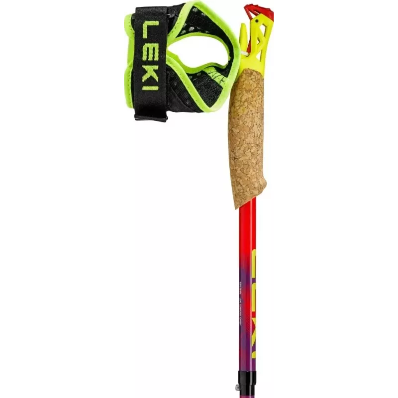 Pārgājienu nūjas LEKI TRL ULTRATRAIL FX ONE, 125 cm, sarkanas