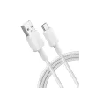USB A uz USB C kabelis Anker A81H5G21 — 0,9 m, balts