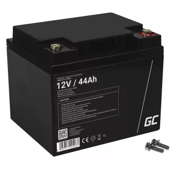 Green Cell AGM23 UPS akumulators, hermētisks svina-skābes (VRLA) 12 V 44 Ah