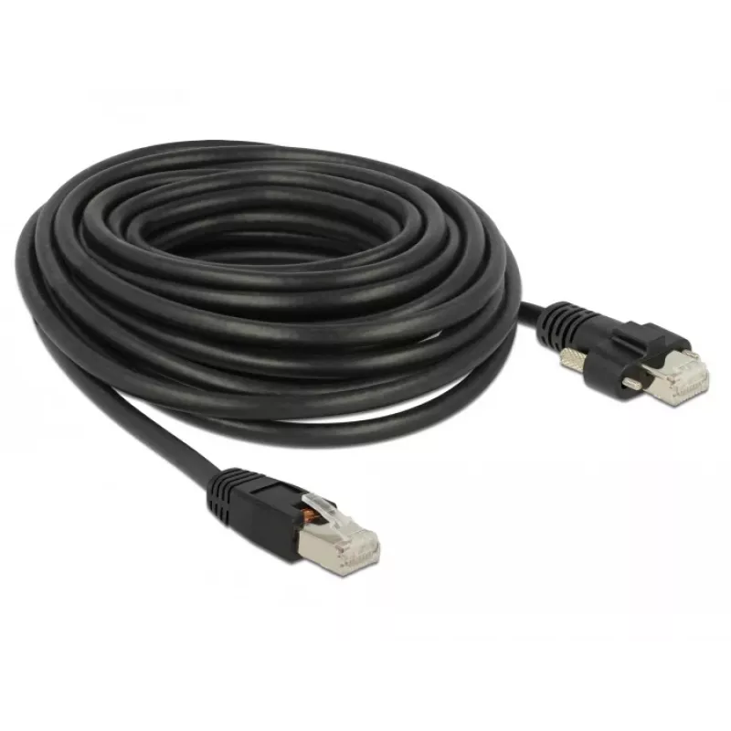 Tīkla kabelis DeLOCK 85672 RJ-45 Cat6 10 m melns