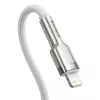 Baseus Cafule kabelis 2m Lightning uz USB C ātrai uzlādei un datu pārsūtīšanai