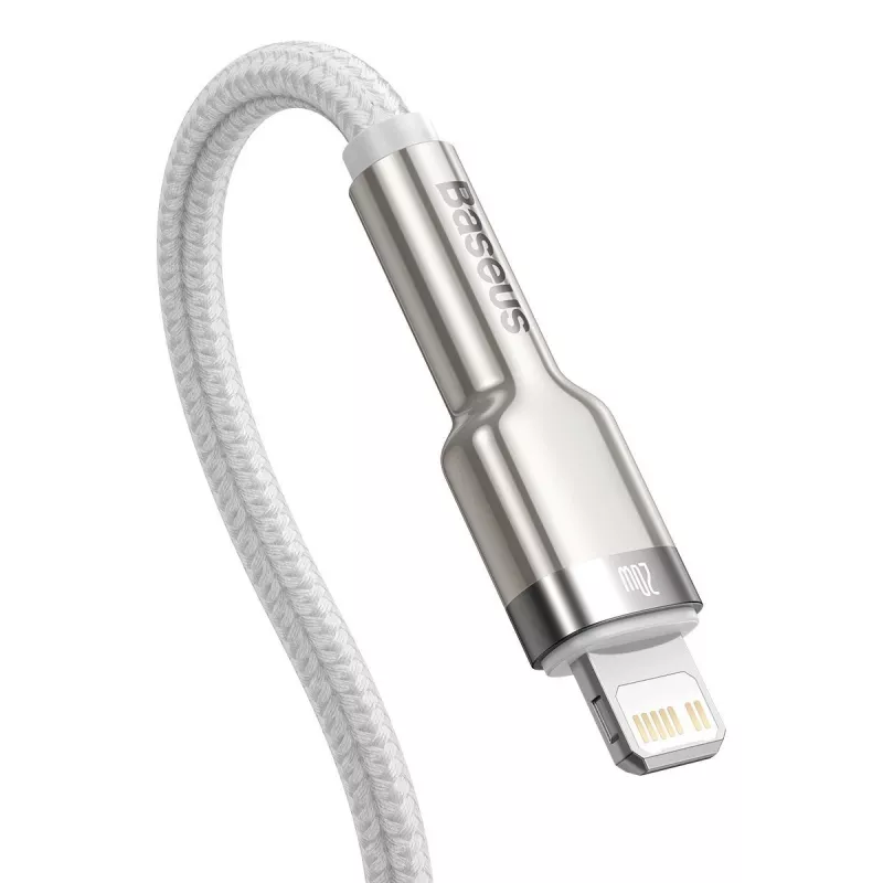 Baseus Cafule kabelis 2m Lightning uz USB C ātrai uzlādei un datu pārsūtīšanai