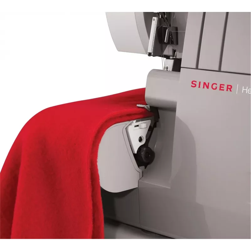 Overloka šujmašīna SINGER 14HD854 Heavy Duty Electric 120W Pelēks