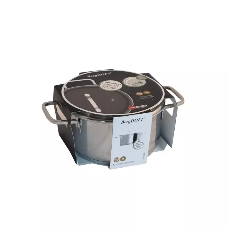 Zupas katls BergHOFF 1315079, nerūsējošais tērauds, 3 L tilpums, 20 cm diametrs