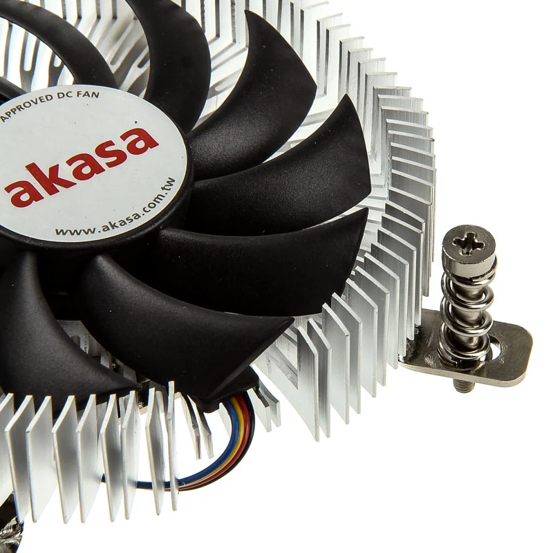 Akasa AK-CC7129BP01 datora dzesēšanas sistēma Procesora dzesētājs 7,5 cm