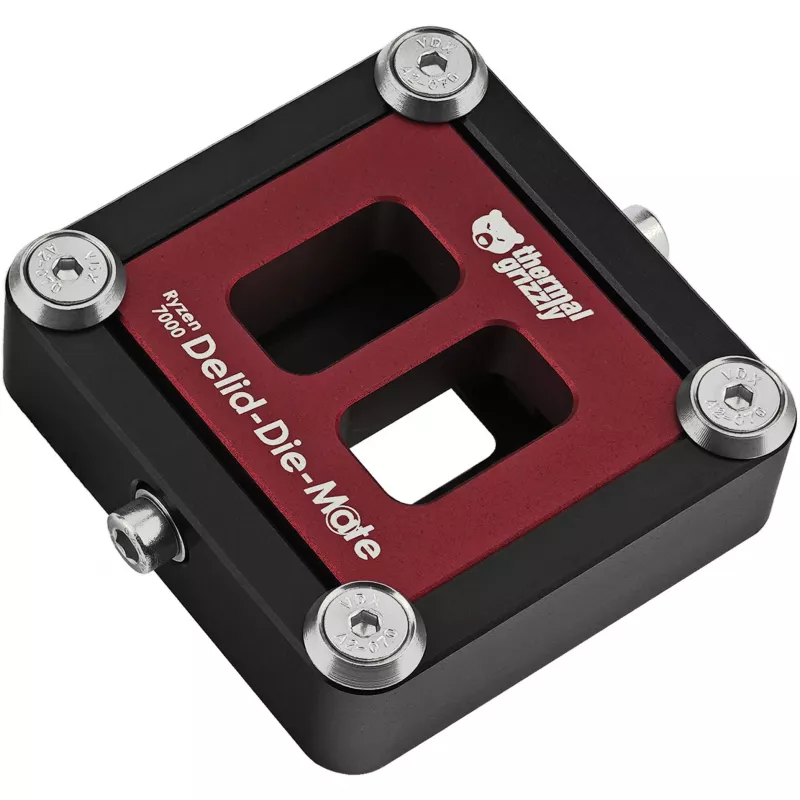 Thermal Grizzly | Ryzen 7000 Delid-Die-Mate | Melns/Sarkans | N/A