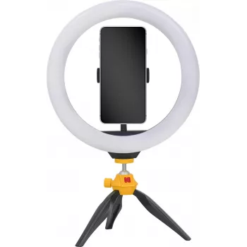 Gredzenveida lampa Kodak SL001, 10 spilgtuma līmeņi, USB barošana, pašbildēm un straumēšanai