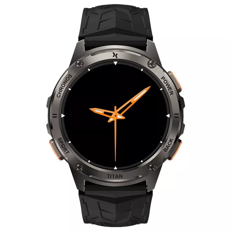 Smartwatch FW110 Titan Chronos melns