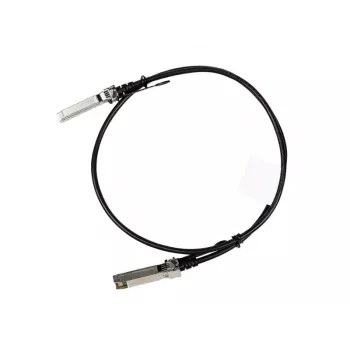InfiniBand/šķiedru optikas kabelis HPE JL487A 0,65 m SFP28 melns