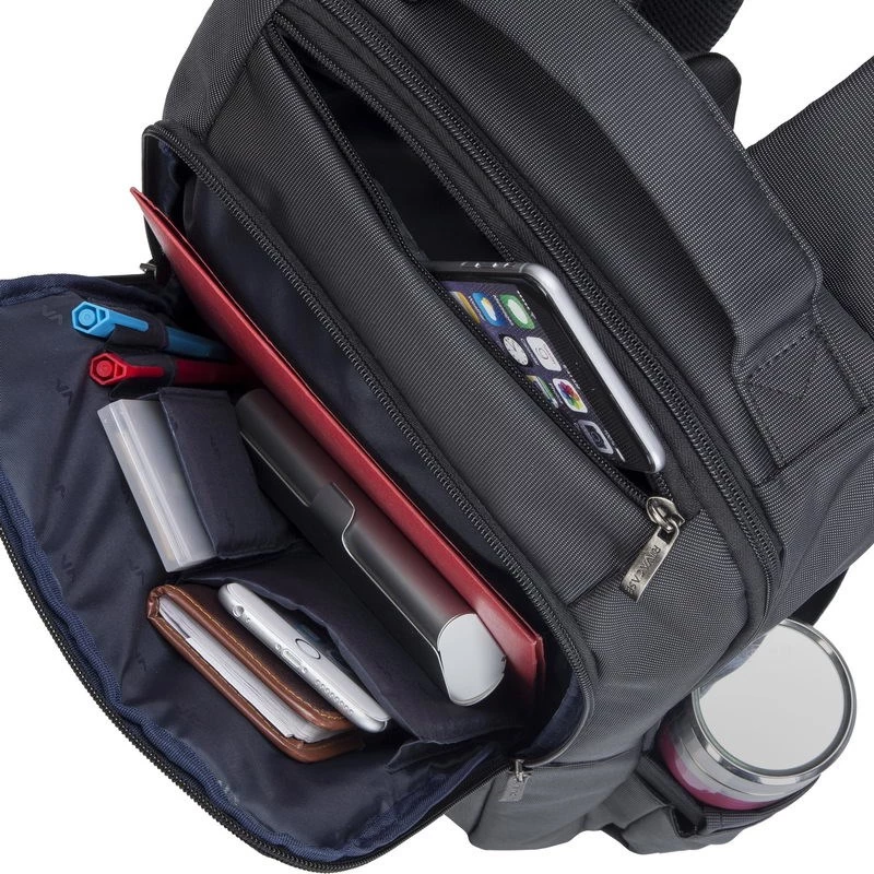 Rivacase 8262 piezīmjdatora soma 39,6 cm (15.6 inch) Mugursomas soma Melna