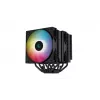 DeepCool AG620 BK ARGB procesora gaisa dzesētājs 12 cm Melns, Balts 1 gab.