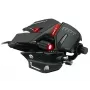 Spēļu pele Mad Catz R.A.T. 8+ — labā roka, optiskā, 16000 DPI, 11 pogas, USB Type-A, 145 g