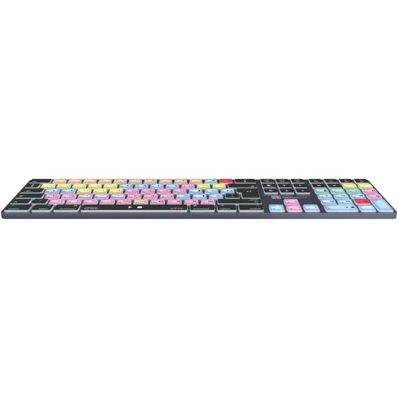 Klaviatūra LogicKeyboard LKB-PT-TM — Pilnizmēra (100%) Bluetooth QWERTZ vācu, titāna pelēks