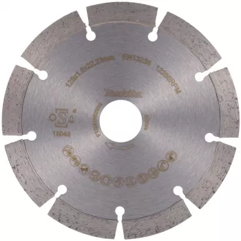 Dimanta griešanas asmens Makita D-80086 125 mm diametrs 22,23 mm urbums
