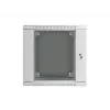 DIVSEKCIJU SIENAS MONTĀŽAS SKAPIS 19 inch 12U 600X600 PELĒKS LANBERG (PLAKANS IEPAKOJUMS)
