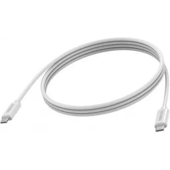 Vision 2m balts USB-C kabelis (TC 2MUSBC)