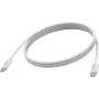 Vision 2m balts USB-C kabelis (TC 2MUSBC)
