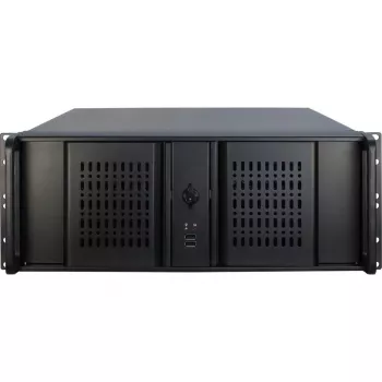 Servera korpuss Inter-Tech 4U-4098-S Rack melns