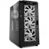 PC korpuss Sharkoon TG6M RGB Tornis Melns