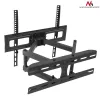 TV sienas stiprinājums MACLEAN MC-760 32–55 collu televizoriem, tērauds, VESA līdz 400x400, 30 kg, melns, 9,6–44,8 cm