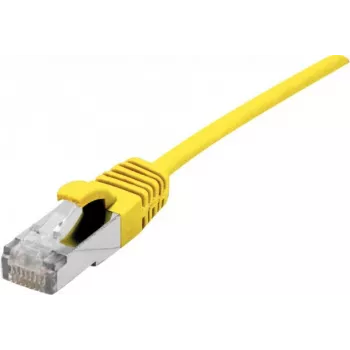 Dexlan tīkla kabelis 858709 1 m Cat6a S/FTP Dzeltens