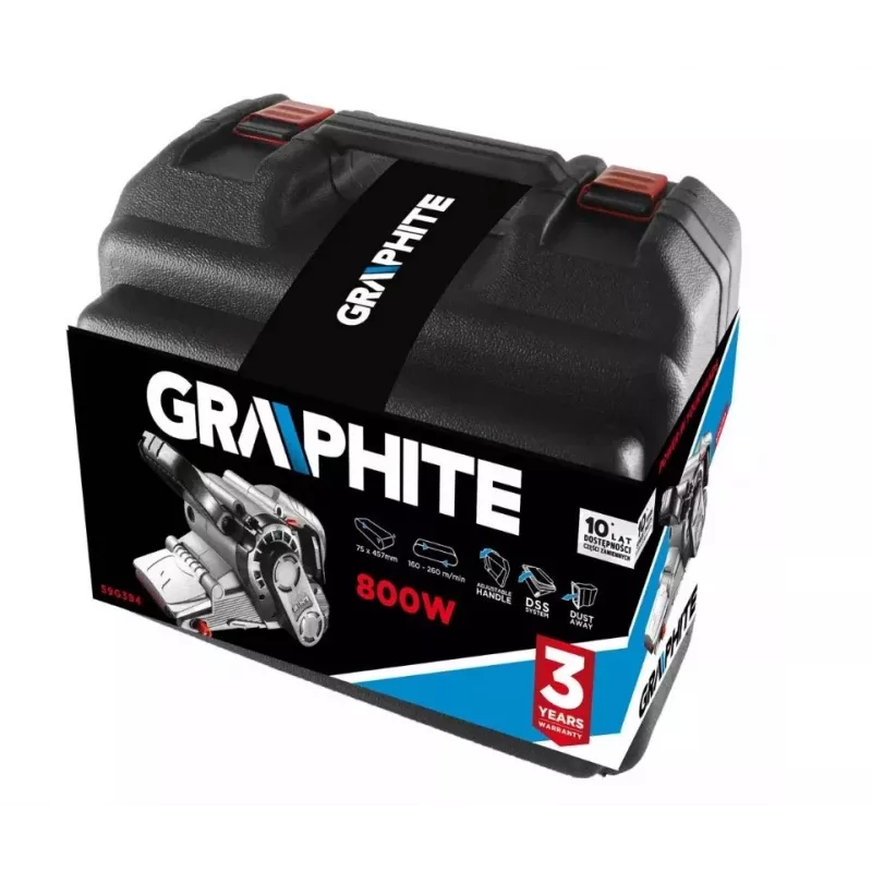 Lentas slīpmašīna GRAPHITE 59G394
