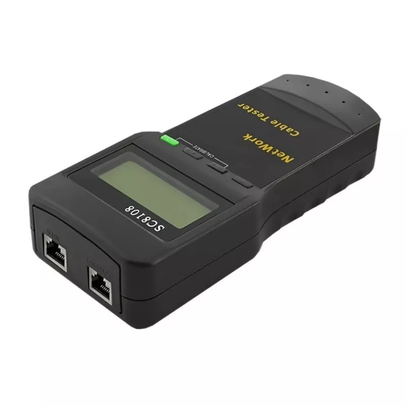 Kabeļu testētājs QOLTEC 54279 — RJ45, RJ12, BNC testēšanas rīks