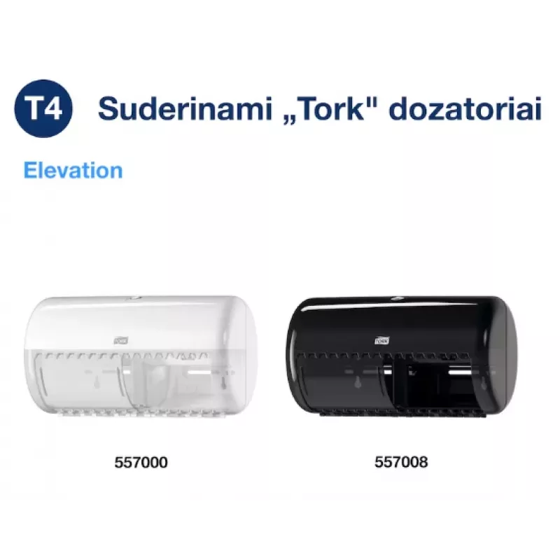 Tualetes papīrs Tork Premium Extra Soft Conventional T4 — 4-kārtu ruļļi 9,7 cm x 19,1 m, 6 gab. iepakojumā