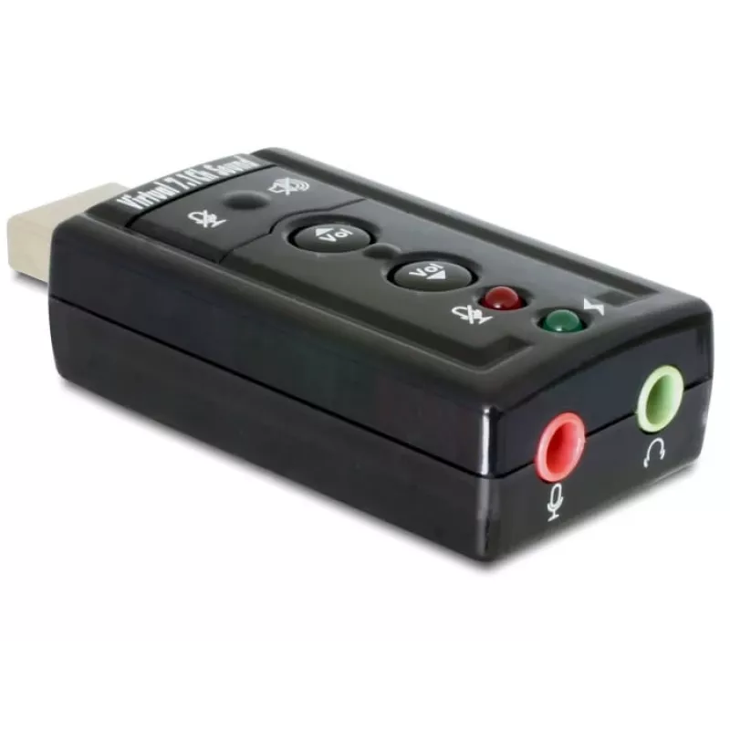 DeLOCK 63926 USB audio adapteris, 7.1 kanāli