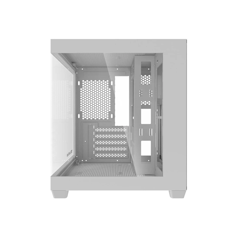 Darkflash C275P datora korpuss bez ventilatoriem (Balts)