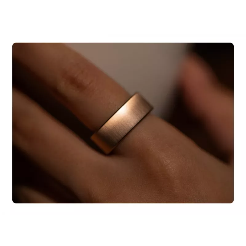 Ultrahuman Ring Air, Roze Zelts, 7. izmērs | Ultrahuman