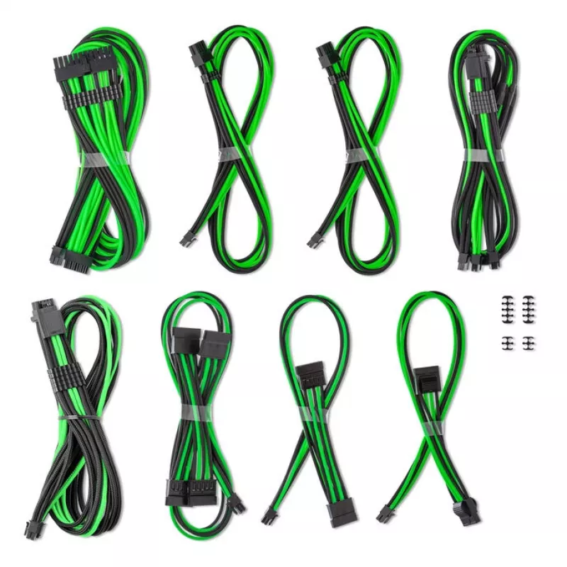 CableMod 12V-2x6 12VHPWR ModMesh kabeļu komplekts C-Series Pro PCIe strāvai