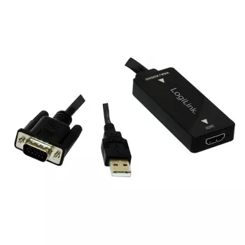 Video kabeļa adapteris LogiLink CV0060 melns