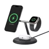 Lādētājs Belkin WIZ023VFBK iekštelpu USB bezvadu austiņām, viedtālruņiem, viedpulksteņiem melns