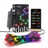 Twinkly Dots 60 RGB USB viedās gaismas, 3 m, melns