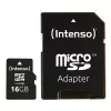 ATMIŅA MICRO SDHC 16GB C10/W/ADAPTER 3413470 INTENSO