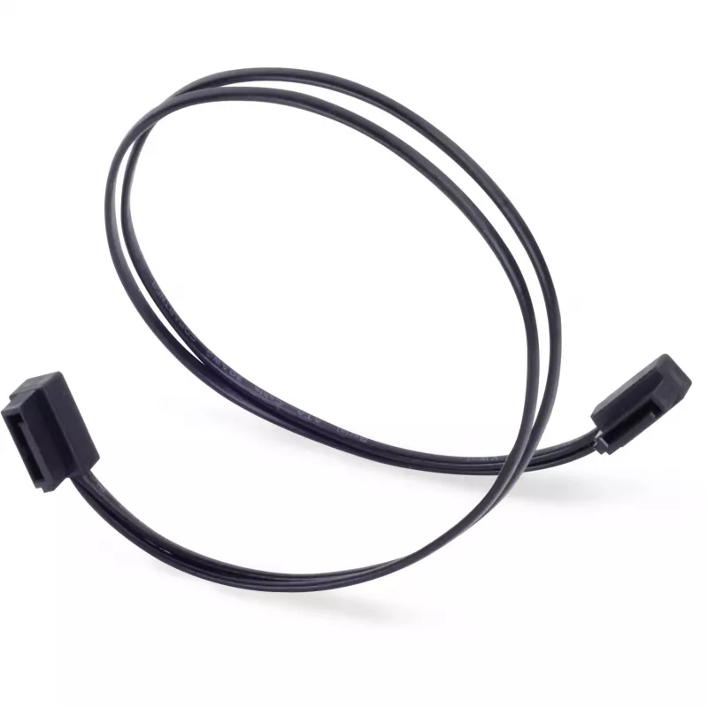 SATA kabelis Silverstone CP11 0,3 m melns