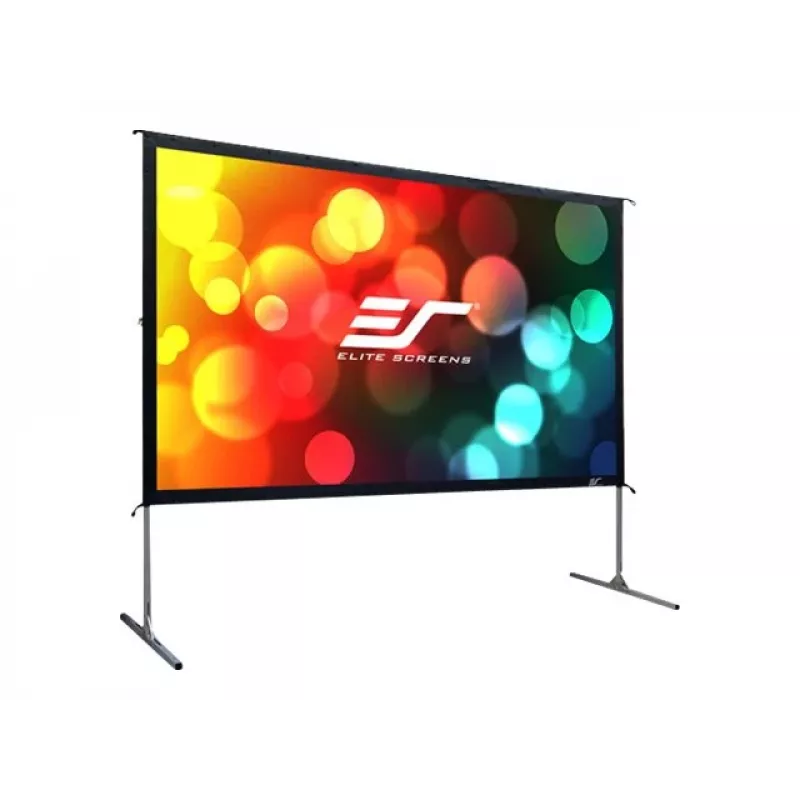 Elite Screens | Yard Master 2 Mobile Outdoor ekrāns WV-Dual | OMS100H2-DUAL | Diagonāle 100 collas | 16:9 | Redzamā ekrāna platums (W) 222 cm