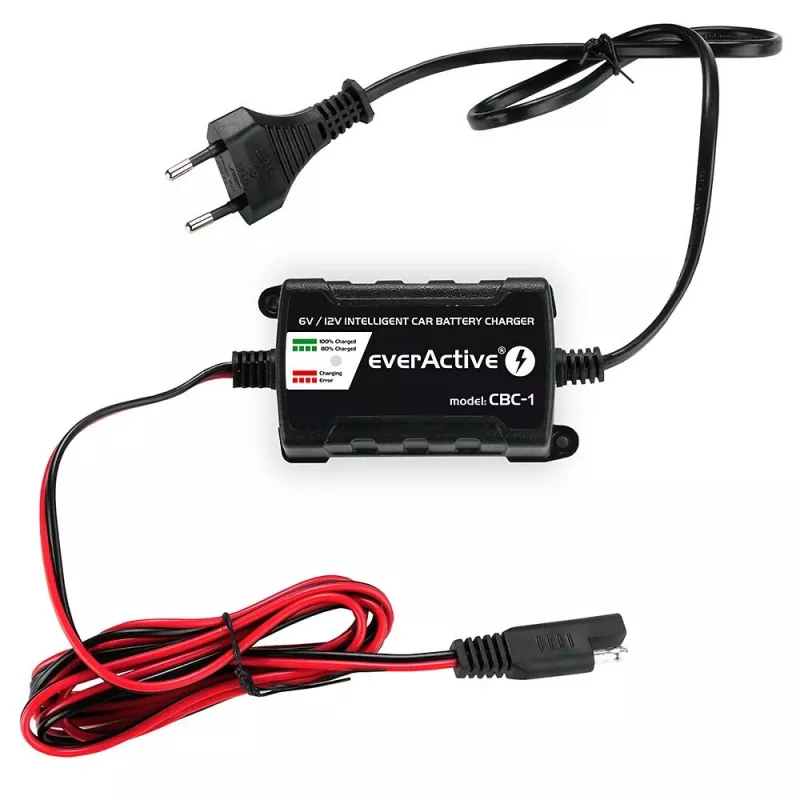 Auto akumulatoru lādētājs everActive CBC1 6V/12V