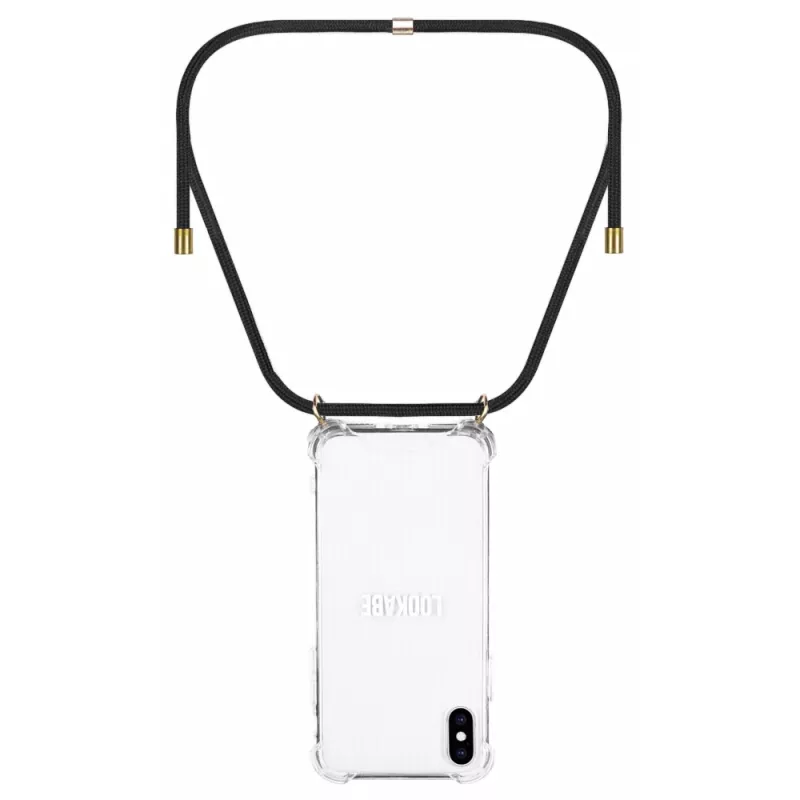 Cover Coros LOO005 iPhone XS Max 16.5 cm (6.5 collas) Melns Caurspīdīgs