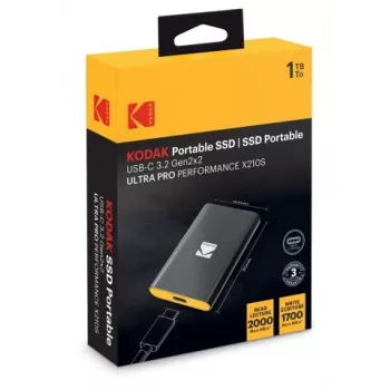 Pārnēsājamais SSD Kodak X210 S 3.2 Gen2 1TB EKSSD1TX210SK