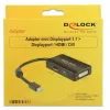 Kabelis DeLOCK 0,16 m DisplayPort HDMI DVI Mini DisplayPort