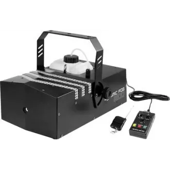 Miglas iekārta EUROLITE Dynamic Fog 1200 — 1200 W jauda, kompakta skatuves miglas iekārta