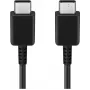USB Type-C–USB Type-C kabelis Samsung EP-DA905BBE, 1 m, melns